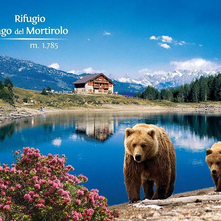 Rifugio Al Lago Del Mortirolo In Inverno Raggiungibile Solo A Piedi Monno Eksteriør bilde